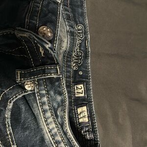 Great condition Miss Me jeans I have 2 size 25 1 size 26 and 1 size 27